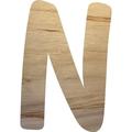 Wooden Letter Unpainted N Wood Craft 8 Tall Alphabet A-Z Letter