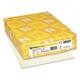 Neenah Paper 06531 8.5 in. x 11 in. 24 lbs. Bond Weight CLASSIC Laid Stationery - Classic Natural White (500/Ream)