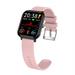 2022 New Smart Watch Men Full Touch Screen Sport Fitness Watch IP67 Waterproof Bluetooth For Android ios Men smart watch Women (Pink)