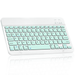 Ultra-Slim Bluetooth rechargeable Keyboard for Android Tablet and all Bluetooth Enabled iPads iPhones Android Tablets Smartphones Windows pc - Teal