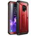 SUPCASE Unicorn Beetle Pro Series Case Designed for Galaxy S9 with Built-in Screen Protector Full-Body Rugged Holster Case for Galaxy S9 (2018 Release) (MetallicRed)