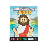 Miracles Of Jesus Coloring Book - Stationery - 12 Pieces