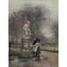 Familiar London 1904 Fountain in St. James s Park Poster Print by Rose Barton (24 x 36)