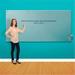 Global Industrial 695468 Frosted Glass Dry Erase Board - 96 x 48 in.