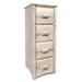 Homestead Collection 4 Drawer File Cabinet Ready to Finish