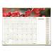 At-A-Glance AAG89805 Monthly Desk Calendar- Floral Panoramic- 22in.x17in.