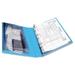 Mini Size Protect And Store View Binder With Round Rings 3 Rings 1 Capacity 8.5 X 5.5 Blue | Bundle of 10 Each