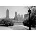 USA New York State New York City Fifth avenue and 59th Street seen from Central Park Poster Print (24 x 36)