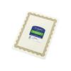 Geographics Parchment Paper Certificates 8-1/2 x 11 Optima Gold Border 25/Pack
