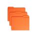 Smead Colored Folders 1/3-Cut Orange 100/BX Letter (12543)