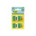 Post-it Flags 1 in. Wide Green 50/Dispenser 12 Dispensers