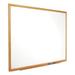 Quartet S578 Classic Series Total Erase 96 in. x 48 in. Dry Erase Board - White/Oak