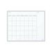 U BRANDS Magnetic Dry Erase Undated Calendar Whiteboards 20 x 16 White