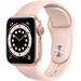 Used Apple Watch Series 6 40MM Rose Gold - Aluminum Case - GPS + Cellular - Pink Sand Sport Band