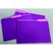 School Smart Smart Medium Weight Stock 1-3 Cut 2-Tone Reversible File Folder Letter Lavender Pack 100