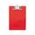 Saunders 21601 Plastic Antimicrobial Clipboard 1 Capacity Holds 8-1/2w x 12h Red