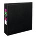 Avery Durable 3 Ring Binder 3 Slant Rings 1 Black Binder (27650)