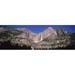 Panoramic Images PPI120801L Lunar rainbow over the Upper and Lower Yosemite Falls Yosemite National Park California USA Poster Print by Panoramic Images - 36 x 12