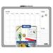 BAZIC Magnetic Dry Erase Calendar Board Aluminium Frame 16 x20 6-Pack