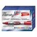 BIC BICGELITP241AST Low Odor and Bold Writing Dry Erase Marker Chisel Tip Assorted 24/Pack