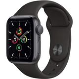 Pre-Owned Apple Watch Series SE 40MM Space Gray - Aluminum Case - Black Sport Band (Refurbished Grade B)