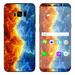 Skin Decal For Samsung Galaxy S8 Plus / Fire And Ice