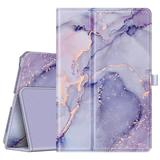 Fintie Case for iPad 9.7 2018/2017 iPad Air 2 iPad Air - Slim Fit Vegan Leather Folio Stand Cover for iPad 6th / 5th Gen iPad Air 1/2 Lilac Marble