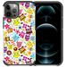 Pegacell Cover Case Compatible for Apple iPhone 12 (6.1 Inch) / iPhone 12 Pro (6.1 Inch) Case - Colorful Design Hybrid Armor Case Shockproof Dual Layer Protective Phone Cover - Colorful Owl