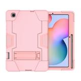 Galaxy Tab S6 Lite Case 10.4 inch 2020 SM-P610 Cover Case Kids Heavy Duty Rugged Hybrid Shockproof Kickstand Protective Case with S Pen Holder for Samsung S6 Lite SM-P610/P615 Rose Gold