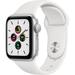 Restored Apple Watch SE 40mm Silver Aluminum - White Sport Band MYDM2LL/A (Refurbished)