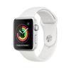 Pre-Owned Apple Watch 42MM Series 3 GPS + Cellular Silver White Sport Band (Fair)