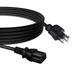 CJP-Geek 6ft/1.8m UL Listed 3-Prong AC Power Cord Outlet Socket Cable Plug for MAXENT LCD Plasma TV