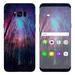 Skin Decal For Samsung Galaxy S8 Plus / Galaxy Sky Through Trees Forest