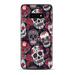 Skin for Samsung Galaxy S10e Skins Decal Vinyl Wrap Stickers Cover - Sugar Skulls Red Black Dia de los