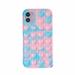 Fidget Toys Phone Case Pop It Phone Case Silicone Soft Protective Case Pressure & Anxiety Relief Sensory Gadget Mobile Phone Protective Shellï¼ˆiPhone 12Pro Maxï¼‰ Camouflage Blue