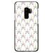 DistinctInk Case for Samsung Galaxy S9 PLUS (6.2 Screen) - Custom Ultra Slim Thin Hard Black Plastic Cover - Pastel Unicorn Pattern - White Pink Teal