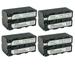 Kastar 4-Pack NP-F770 Battery 7.4V 5800mAh Replacement for Atomos Battery Atomos Shogun Flame Atomos Shogun Inferno Atomos Ninja Inferno Recording Monitor Z Cam E2 E2-M4 Professional 4K Cinematic