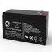 AJC Battery Compatible with CyberPower Smart App Sinwave PP800SW 12V 8Ah UPS Battery