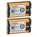 Kastar 2-Pack Battery 3.6V 900mAh Replacement for Panasonic HHR-P107 HHRP107 HHR-P107A HHR-P107A/1B HHR-P107A1B Type 35 PQSUHGLA1ZA BB-GT1500 BBGT1500 BB-GT1500B BBGT1500B Battery