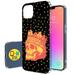 TalkingCase Slim Case for Apple iPhone 14 Pro Thin Gel Tpu Cover With Tempered Glass Screen Protector Skull King Print Light Weight Flexible Soft Anti-Scratch Printed in USA
