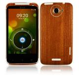 Skinomi Light Wood Full Body Skin+Screen Protector Cover for HTC One X+ X Plus