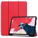 iPad Pro 11 Case 2020 Build in Pencil Holder Allytech Slim Fit PU Leather Multi Angle Stand Auto Sleep Wake [Support Apple Pencil Charging] Protective Cover Case for Apple iPad Pro 11 2020 Red