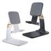 Cell Phone Stand for Desk Adjustable Phone Holder Cell Phone Holder for Desk Cellphone(Black)
