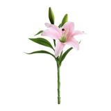 HSMQHJWE Fall Artificial Flowers Outdoor Artificial Lily-flowers With 1 Full-bloom Flower Heads And 2 Buds Wedding Party Office Home Decor Ball Flowers