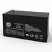General Devices 3000 Portable EMS Radio 12V 1.3Ah Medical Battery - This Is an AJC Brand Replacement
