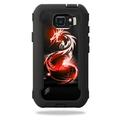 MightySkins Protective Vinyl Skin Decal for OtterBox Defender Galaxy S6 Active Case wrap cover sticker skins Tribal Dragon