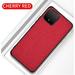 Ultra Thin Case for Google - Pixel 4 Cell Phone (5.7-Inch) - Plastic/Silicone/Fabric Composite Case Slim Fit Lightweight Scratch Resistant Cover Sleeve (Red)