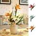 Dream Lifestyle Artificial Flowers Bird of Paradise Artificial Flower Plants Flower Arrangement 2pcs