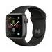 Restored Apple Watch Series 4 44mm - GPS ONLY - Silver (White Band) (Refurbished)