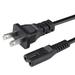 UPBRIGHT New AC Power Cord Outlet Socket Cable Plug Lead For Sony NSZ-GS7 NSZ-GS8 Google TV Wireless Internet Digital Media Player